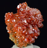 3.7cms VANADINITE CRYSTAL BARITE Mibladen Morocco Miniature Mineral Specimen W50