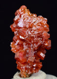 3.7cms VANADINITE CRYSTAL BARITE Mibladen Morocco Miniature Mineral Specimen W50