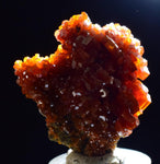 3.7cms VANADINITE CRYSTAL BARITE Mibladen Morocco Miniature Mineral Specimen W50