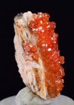 3cms VANADINITE CRYSTAL BARITE Mibladen Morocco Miniature Mineral Specimen W52