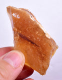 33Grams GOLDEN OPAL CANDY Rough Facet Old Stock Translucent Mineral Specimen O808