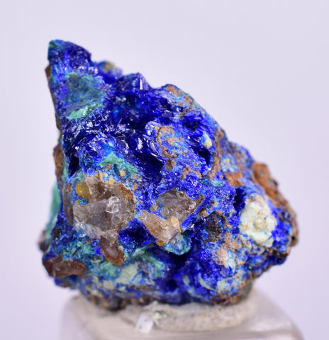 1.7cms GEM BROCHANTITE MICRO Crystals Linarite Inca De Oro Chile Miniature Mineral Specimen Z32