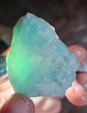 75Grs AMAZONITE BLUISH GREEN  Peru Natural High Quality Jewelry Collector E135
