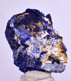 3.1cms GEM AZURITE CRYSTALS Morocco Royal Blue Color Shsrp Shiny Mineral Specimen U601