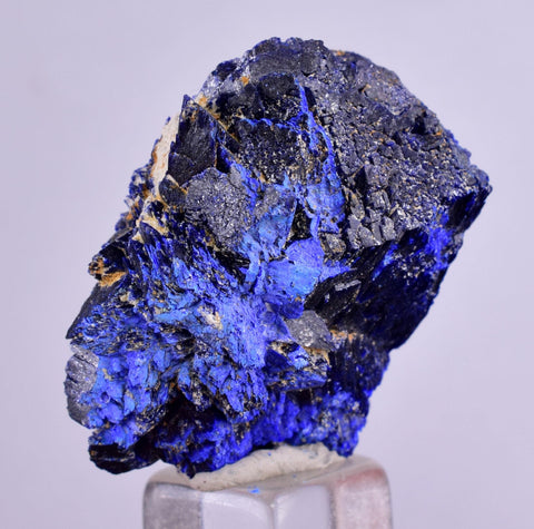 3.1cms GEM AZURITE CRYSTALS Morocco Royal Blue Color Shsrp Shiny Mineral Specimen U601