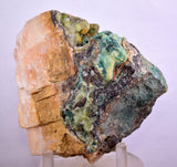 10.4cms GEM SILICA CHRYSOCOLLA Druzy Quartz Lily Mine Peru Mineral Specimen D286