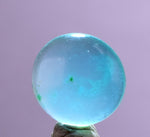 1carats GEM SILICA CHRYSOCOLLA Emeraldine Chalcedony Lily Mine Peru Cabochon Quartz Malachite Emerald Color Jade Color B117
