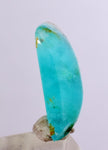 3 carats BLUE OPAL CABOCHON Pendant Wire Wrap Caribean Turquoise Color Peru B119