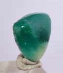 2carats GEM SILICA CHRYSOCOLLA Emeraldine Chalcedony Lily Mine Peru Cabochon Quartz Malachite Emerald Color Jade Color B120