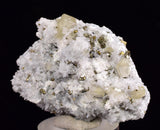 4.4 cms APATITE CALCITE QUARTZ Pyrite Dickite Peru Huanzala A634