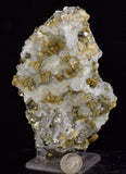 11.8cms PYRITE SIDERITE PERU Shiny Fluorite Crystals Quartz Mineral Specimen Peru Collector M278