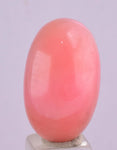 17cts PINK OPAL CABOCHON Landscape Jewelry Pendant Coral Color B121