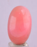 17cts PINK OPAL CABOCHON Landscape Jewelry Pendant Coral Color B121