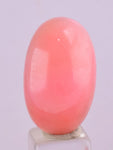 17cts PINK OPAL CABOCHON Landscape Jewelry Pendant Coral Color B121