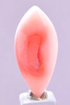 12cts PINK OPAL CABOCHON Landscape Jewelry Pendant Coral Color B122