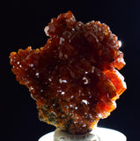 3.7cms VANADINITE CRYSTAL BARITE Mibladen Morocco Miniature Mineral Specimen W50