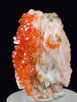 3cms VANADINITE CRYSTAL BARITE Mibladen Morocco Miniature Mineral Specimen W52