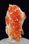 3cms VANADINITE CRYSTAL BARITE Mibladen Morocco Miniature Mineral Specimen W52