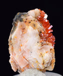 3cms VANADINITE CRYSTAL BARITE Mibladen Morocco Miniature Mineral Specimen W52