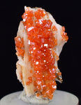 3cms VANADINITE CRYSTAL BARITE Mibladen Morocco Miniature Mineral Specimen W52