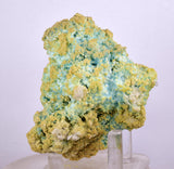 7.1cms CHALCANTHITE ALUNOGEN Natural Botryoidal Crystals Peru Translucent Rare For Display F466