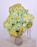 7.1cms CHALCANTHITE ALUNOGEN Natural Botryoidal Crystals Peru Translucent Rare For Display F466