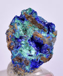 1.7cms GEM BROCHANTITE MICRO Crystals Linarite Inca De Oro Chile Miniature Mineral Specimen Z32