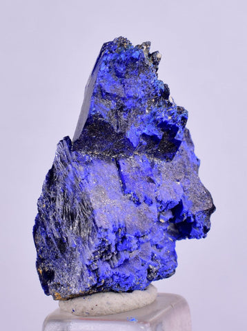 2.7cms GEM AZURITE CRYSTALS Morocco Royal Blue Color Shsrp Shiny Mineral Specimen U600
