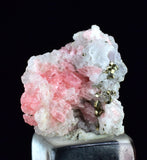 1.5cms RHODOCHROSITE FLUORITE PYRITE Crystal Rhombohedral Wuzhou Guangxi China Mineral Specimen R768