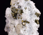 4.4 cms APATITE CALCITE QUARTZ Pyrite Dickite Peru Huanzala A634