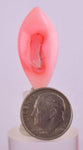 12cts PINK OPAL CABOCHON Landscape Jewelry Pendant Coral Color B122