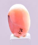 8.5cts PINK OPAL CABOCHON Landscape Jewelry Pendant Coral Color B124