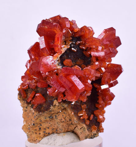 4.2cms VANADINITE CRYSTAL Mibladen Morocco Mineral Specimen W55