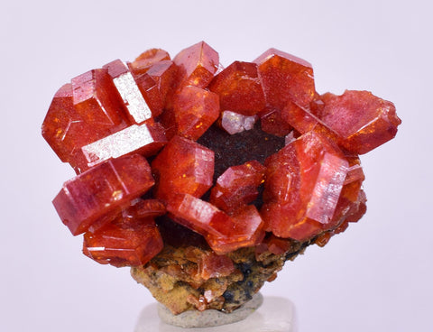 2.3cms VANADINITE CRYSTAL Mibladen Morocco Mineral Specimen W59