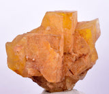 4.8cms GEM YELLOW FLUORITE Shiny Crystal Ahouli Morocco Mineral Specimen K97