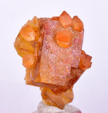 2.7cms GEM YELLOW FLUORITE Shiny Crystal Ahouli Morocco Mineral Specimen K98