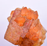 2.7cms GEM YELLOW FLUORITE Shiny Crystal Ahouli Morocco Mineral Specimen K98