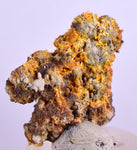 3.3cms RARE WULFENITE BARITE Mini Crystals Alamo Arizona usa Y92