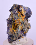 3.2cms RARE WULFENITE FLUORITE Mimetite Mini Crystals Alamo Arizona usa Y93