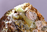 5.5cms YELLOW APATITE CRYSTALS Imichil Morocco Mineral Specimen A636