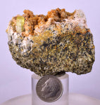 5.5cms YELLOW APATITE CRYSTALS Imichil Morocco Mineral Specimen A637