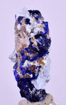 3.4cms GEM AZURITE CRYSTALS Mexico Royal Blue Color Shiny U604