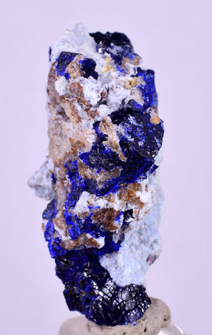 3.4cms GEM AZURITE CRYSTALS Mexico Royal Blue Color Shiny U604
