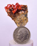 2.8cms VANADINITE CRYSTAL Mibladen Morocco Mineral Specimen W60