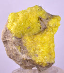 10.6cms SULPHUR NATURAL CRYSTALS Bolivia El Desierto Mine Potosi Mineral Specimen Collector Y101