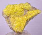 10.6cms SULPHUR NATURAL CRYSTALS Bolivia El Desierto Mine Potosi Mineral Specimen Collector Y101