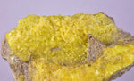 10.6cms SULPHUR NATURAL CRYSTALS Bolivia El Desierto Mine Potosi Mineral Specimen Collector Y101