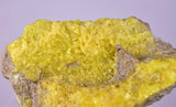 10.6cms SULPHUR NATURAL CRYSTALS Bolivia El Desierto Mine Potosi Mineral Specimen Collector Y101