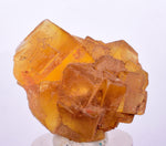 3.4cms GEM YELLOW FLUORITE Shiny Crystal Ahouli Morocco Mineral Specimen K95