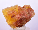 3.9cms GEM YELLOW FLUORITE Shiny Crystal Ahouli Morocco Mineral Specimen K96